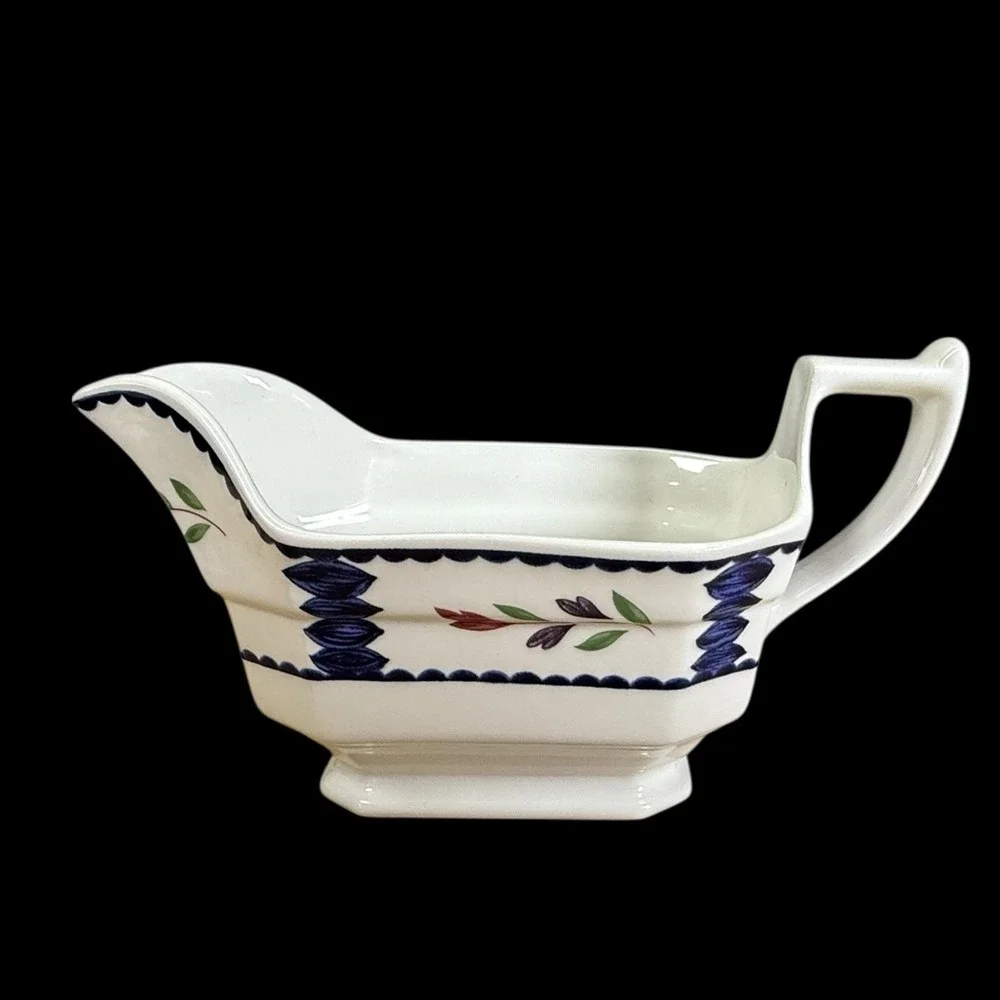 Adam's Lancaster Ironstone‎ China Gravy Boat Mage in England